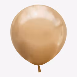 Ballong 45 cm - Chrome Guld