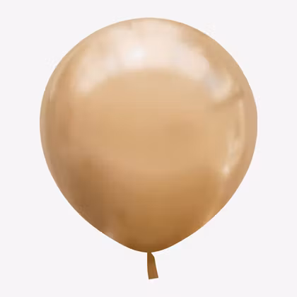Ballong 45 cm - Chrome Guld