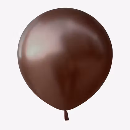 Ballong 45 cm - Chrome Truffle