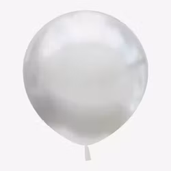 Ballong 45 cm - Chrome Silver