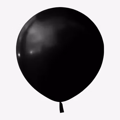 Ballong 45 cm - Svart