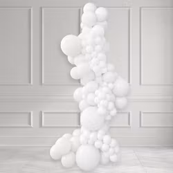 Ballongbåge - Grab & Go Pure White