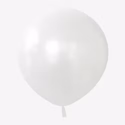 Ballong 45 cm - Snövit