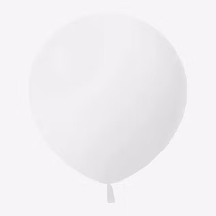 Ballong 45 cm - Vit