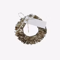 Placeringskort - Rustic Christmas - Guld