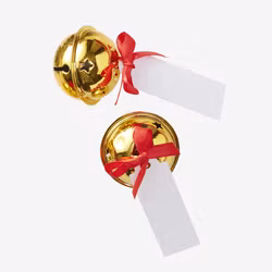 Placeringskortshållare - Bjällra - guld