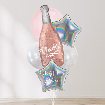 Ballongbukett - Shiny Cheers