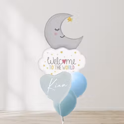 Ballongbukett - Blue Moon Dream