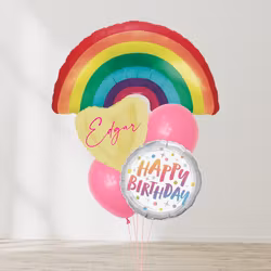 Ballongbukett - Rainbow Wishes