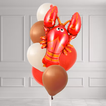Ballongbukett – Boho Kräftskiva
