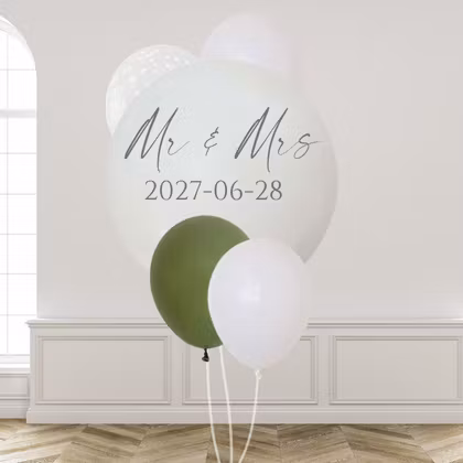 Ballongbukett - Gotta Love a Boho Wedding