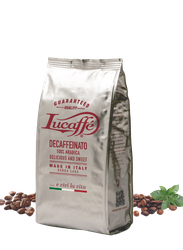 Lucaffé Decaffeinato kofeiinittomat kahvipavut 700g