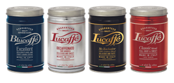 Lucaffe Blucaffe jauhettu kahvi 250g kahvipurkki