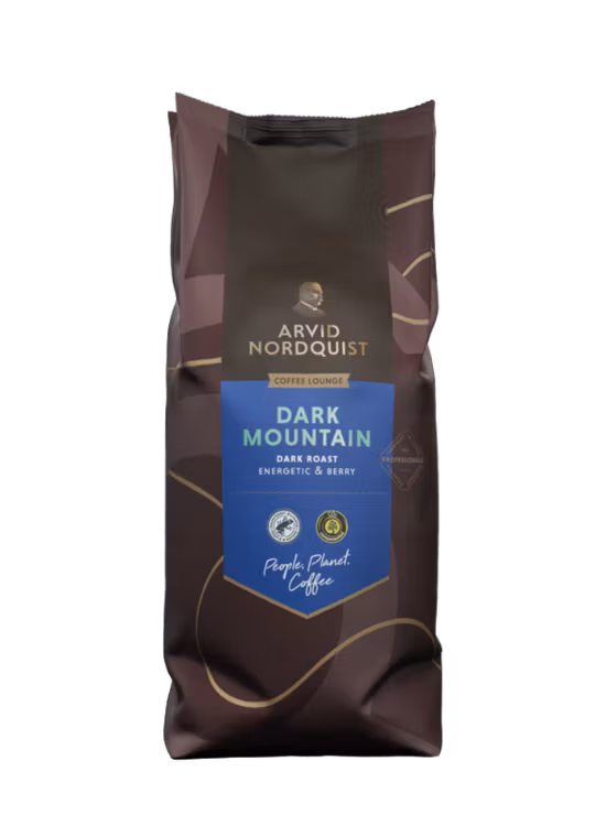 Arvid Nordquist Dark Mountain kahvipavut 1000g