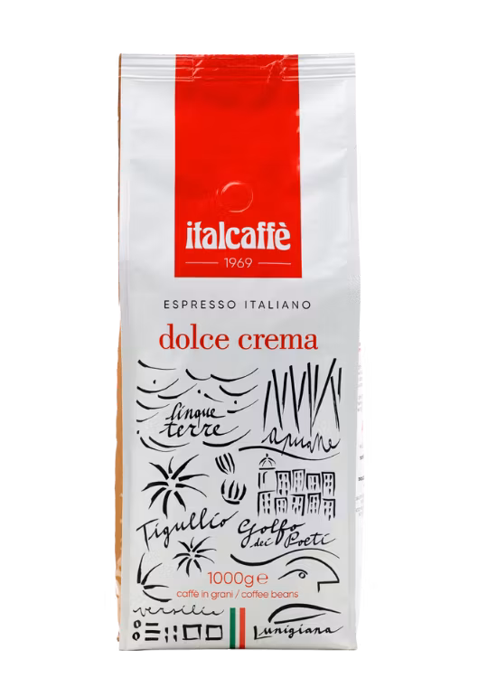Italcaffè Dolce Crema kahvipavut 1000g