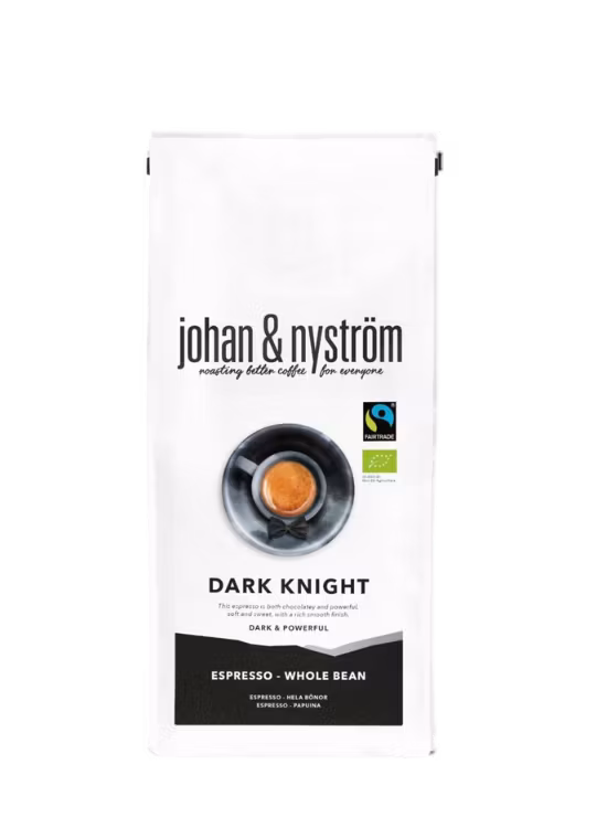 Johan & Nyström Dark Knight kahvipavut 500g