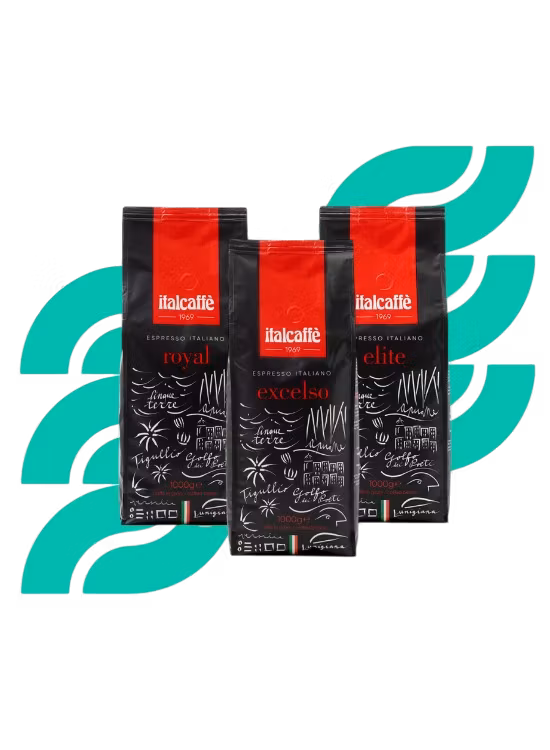 Italcaffè kahvipapuja 3x1000g