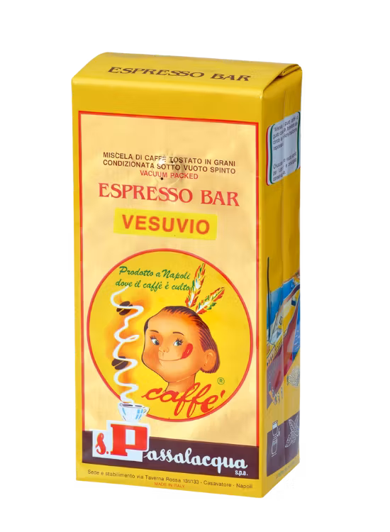 Passalacqua Vesuvio Kokonaiset Kahvipavut 1kg