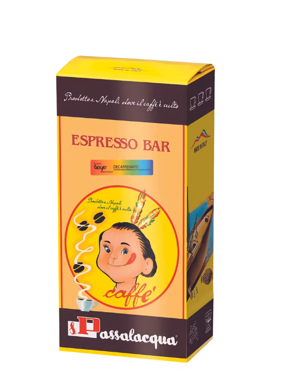 Passalacqua Deup Kofeiinittomat pavut 500g