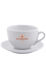 Attibassi Espresso kuppi ja lautanen