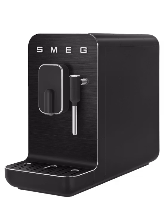 Smeg Täysautomaattinen kahvinkeitin maidonvaahdottimella, tumman musta