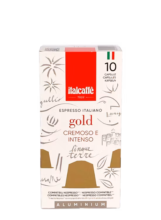 Italcaffè Nespresso Gold kahvikapselit 10 kpl