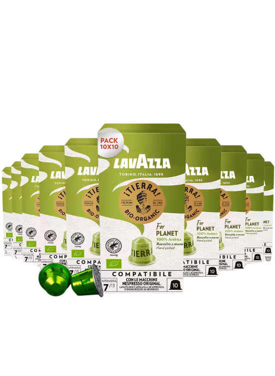 Lavazza ¡Tierra! For Planet kapselit 10x10kpl