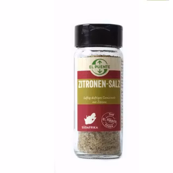 Citronsalt, örtsalt med citron och vitlök