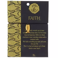 Armband Faith / Tro, gulddouble, Fairmined
