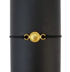 Armband Sun / Solen, gulddouble, Fairmined