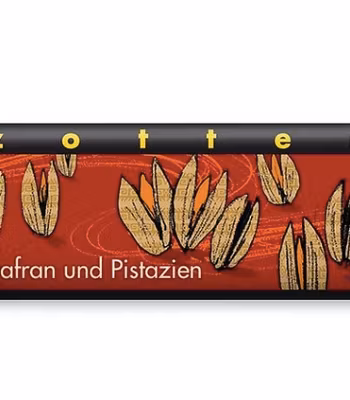 Zotter, Saffran & Pistage, mjölkchoklad, ekologisk
