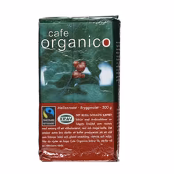 Cafe Organico, bryggmalet mellanrost, ekologiskt
