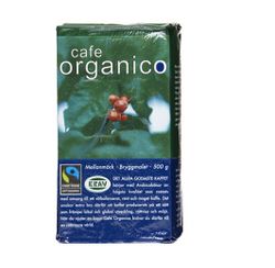 Cafe Organico, bryggmalet mörkrost, ekologiskt