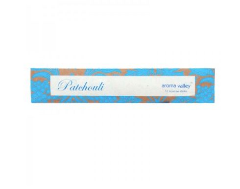 Naturliga, handrullade rökelsestickor, med doft av patchouli (Pogostemon patchouli). Fair Trade från Indien