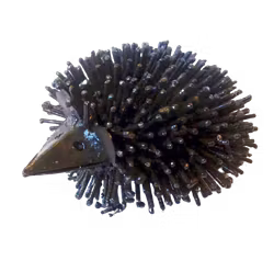 Metallkonst från Zimbabwe, "Iggy" igelkott, up-cycling