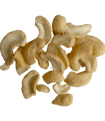 Cashewnötter, bitar, naturella, ekologiska