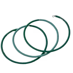 Armband Scoobietråd, spiral, grön