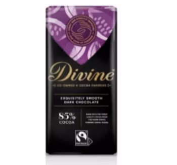 Divine Mörk choklad 85 %