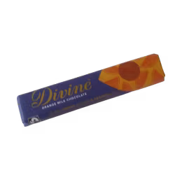 Divine chokladbar, mjölkchoklad med apelsin