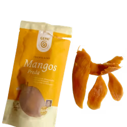 Torkad mango, mjuk, fruktig, söt, Preda