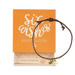 Armband Success / Framgång, charm av citrin