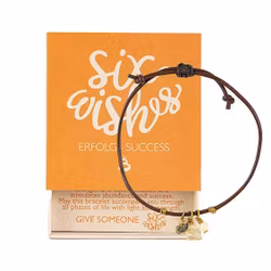 Armband Success / Framgång, charm av citrin
