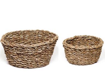 Korgset Hogla, oval, set med två storlekar