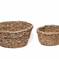 Korgset Hogla, oval, set med två storlekar