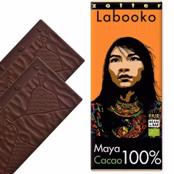 Zotter Labooko, Maya 100%, ren mörk choklad, ekologisk