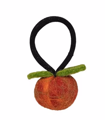 Hårsnodd, hårgummi Äpple, tovad