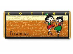 Zotter Tiramisu, chokladpralin, ekologisk