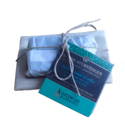 Ayurvedisk tvål Vetiver, mini, fast & vegetabilisk