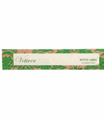 Rökelsestickor Vetiver, naturliga & giftfria