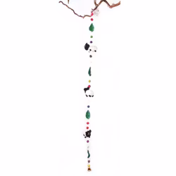 Girlang, tovad med små får och pingla